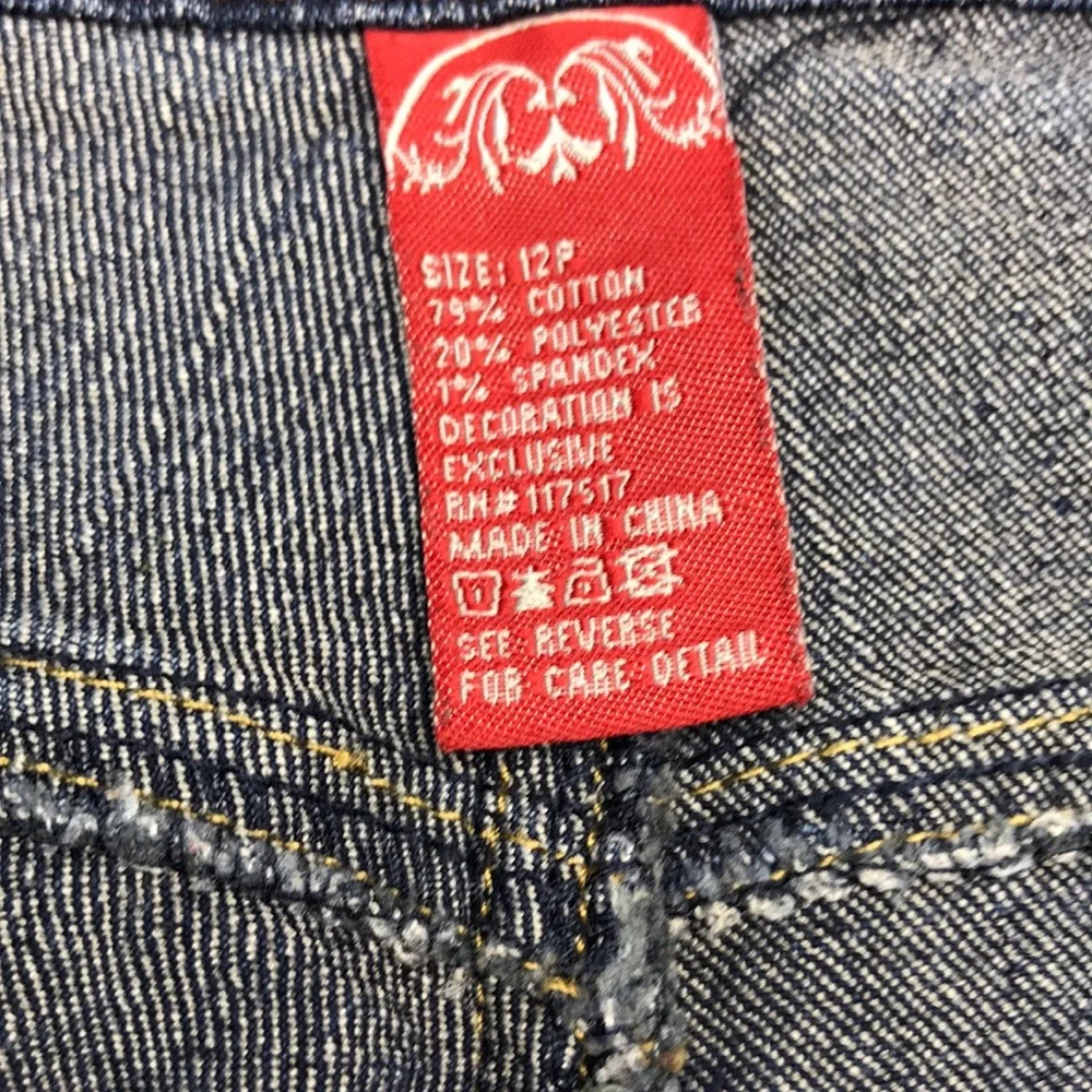 VINTAGE COS JEANS SIZE 12P STRAIGHT CUT ⭐️ - Picture 7 of 9